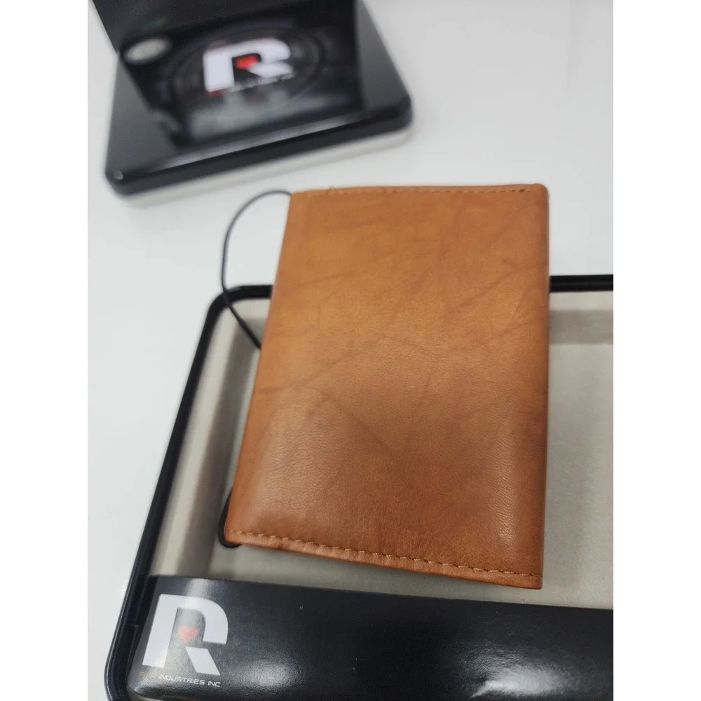 Rico Industries Mens Sacramento Kings Bifold Wallet Brown Leather Casual Size OS